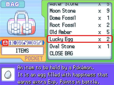 How to get a lucky egg in Pokemon diamond pearl and platinum.